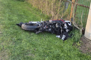 Witów. Motocyklista zderzył się z osobówką. Nie żyje 31-latek