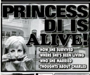World Weekly News: Księżna Diana żyje