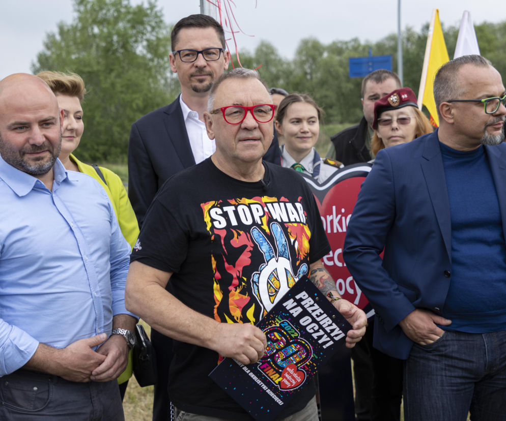 Jurek Owsiak z wizytą we Wrocławiu. WOŚP ma swoje rondo w mieście