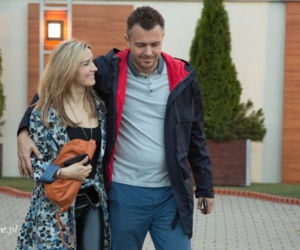 Na dobre i na złe odc. 569. Hana Goldberg (Kamilla Baar), Piotr Gawryło (Marek Bukowski)