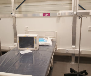 Na lotnisku w Pyrzowicach oddany został do użytku drugi szpital tymczasowy na Śląsku