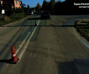 Wypadek z udziałem 10-letniej rowerzystki