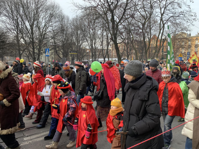 Orszak Trzech Króli w Katowicach przeszedł do Archikatedry