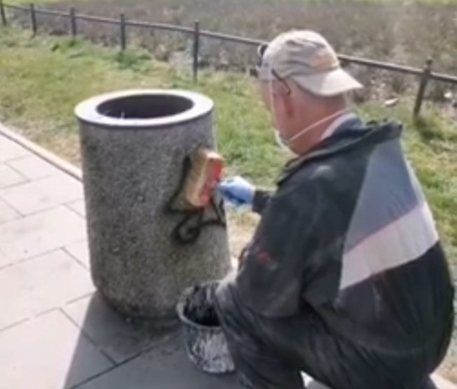 Śmietnikowe graffiti szpeci stolicę