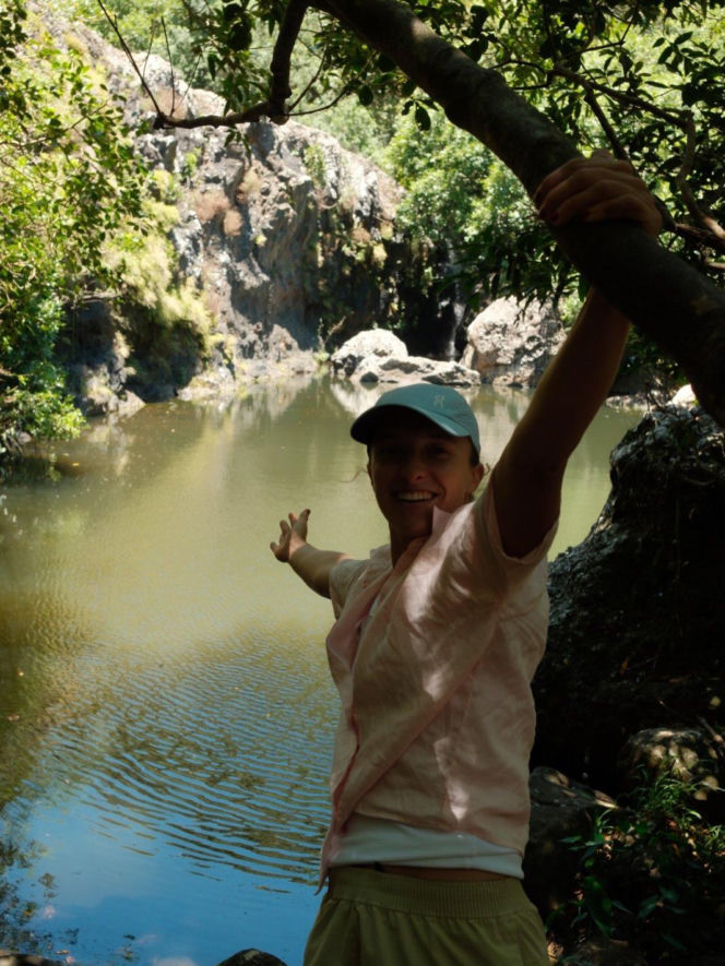 Iga Świątek, urlop na Mauritiusie