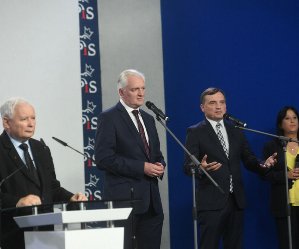 Ziobro, Kaczyński i Gowin