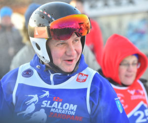 Andrzej Duda zainaugurował narciarski maraton