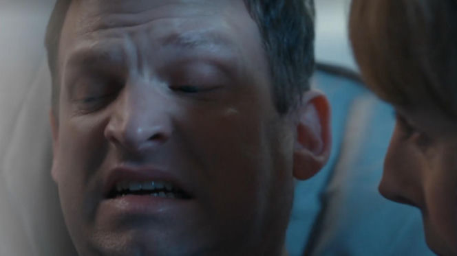 Barwy szczęścia odc. 3317. Agnieszka (Katarzyna Tlałka), Łukasz (Michał Rolnicki)