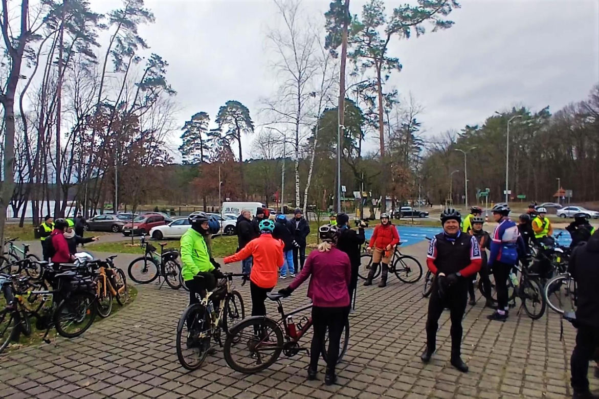 Szczecińscy rowerzyści powitali 2025 rok