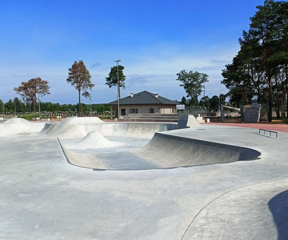Największy w Świętokrzyskiem skatepark na wyciągnięcie ręki