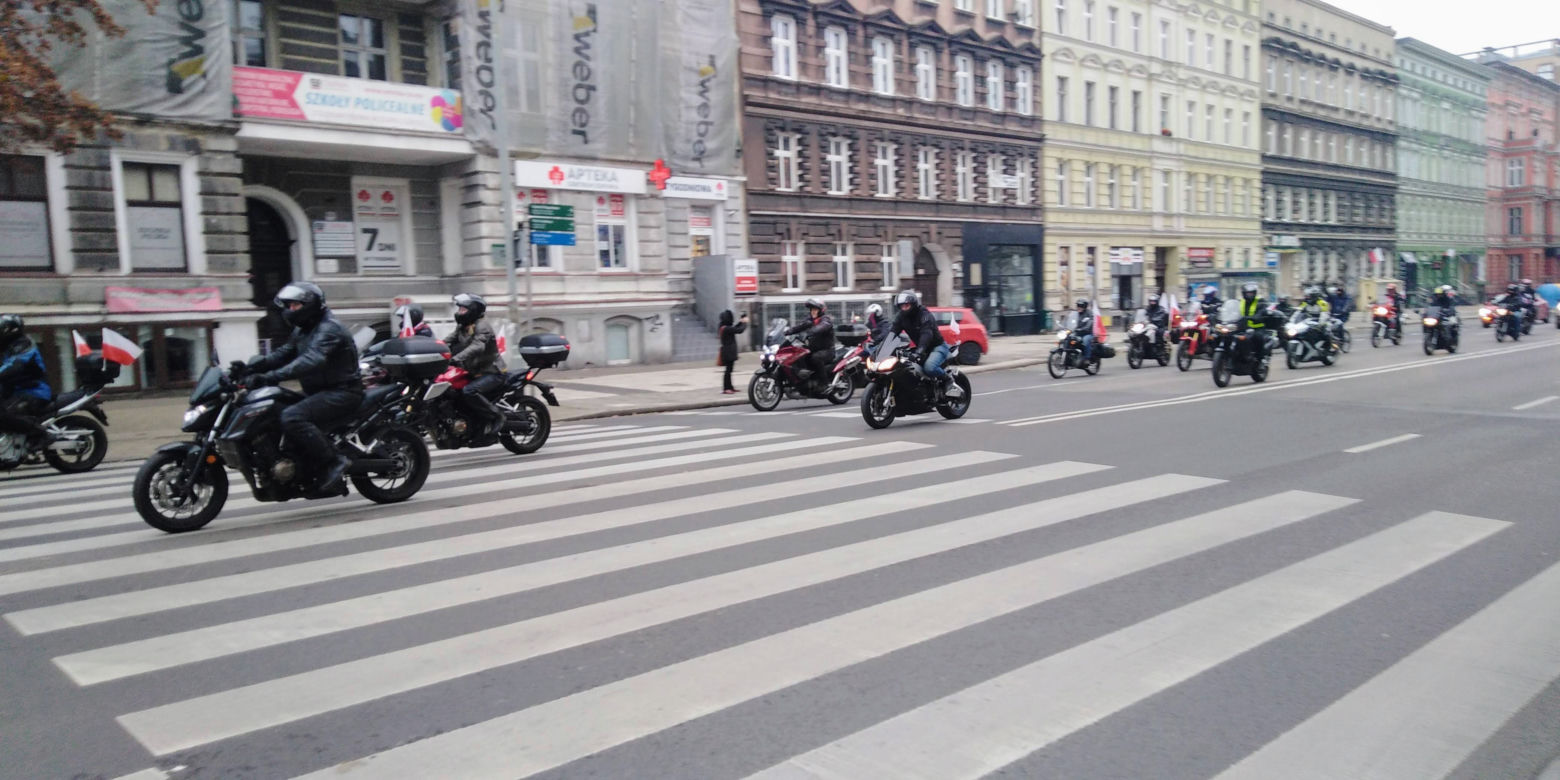 Rajd Niepodległości w Szczecinie