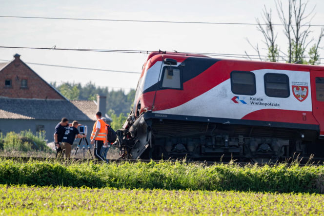 Katastrofa kolejowa w Wielkopolsce