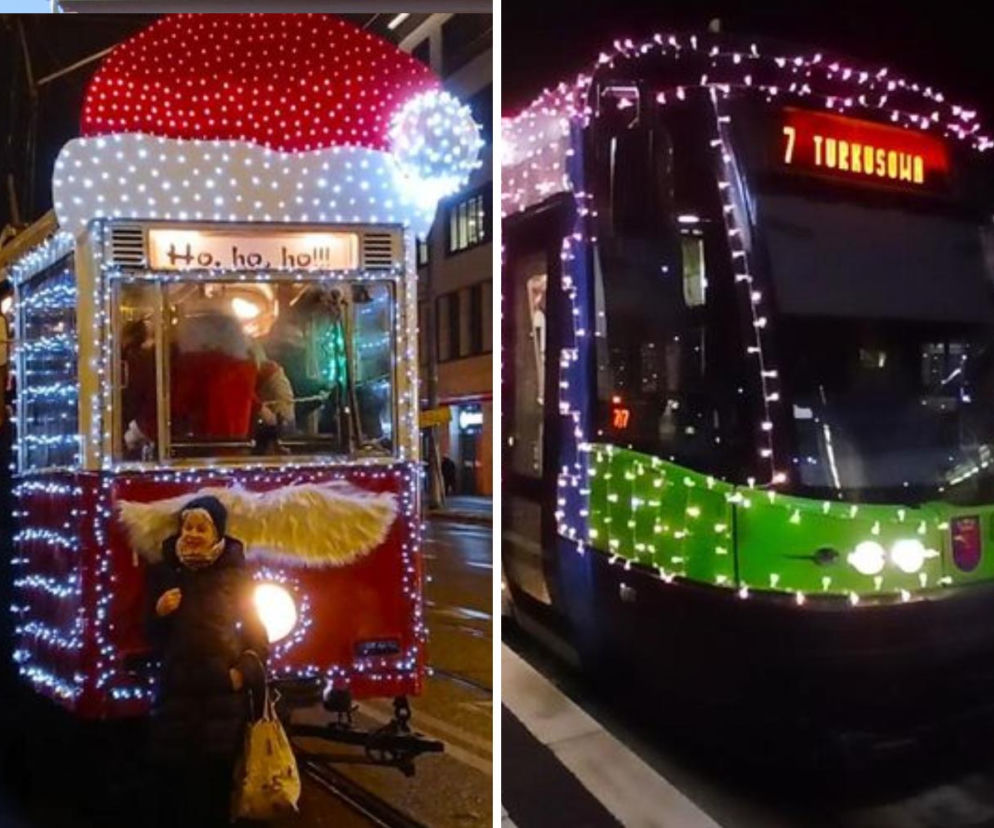 Świąteczne tramwaje znów na ulicach! Perełka i Siódemka rozświetlą grudniowe wieczory