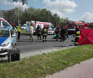 Śmiertelny wypadek na ul. Stella-Swickiego. Nie żyje 30-letni motocyklista