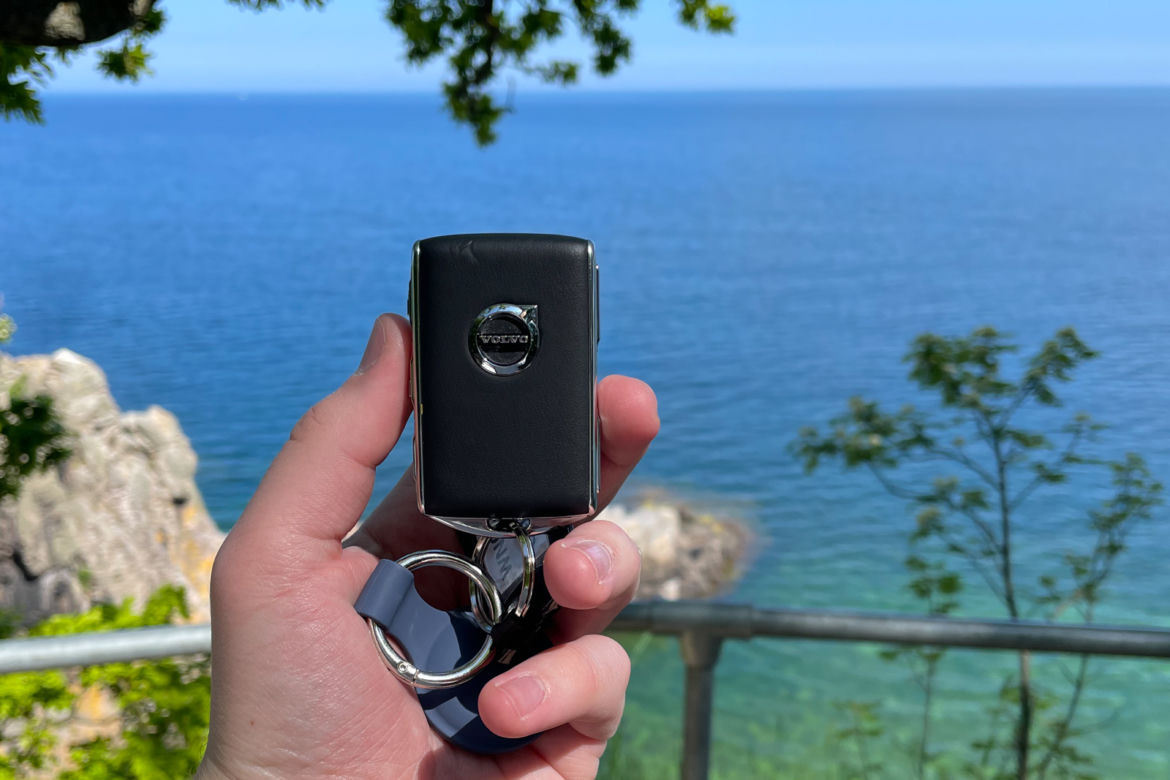 Bornholm zza kierownicy Volvo