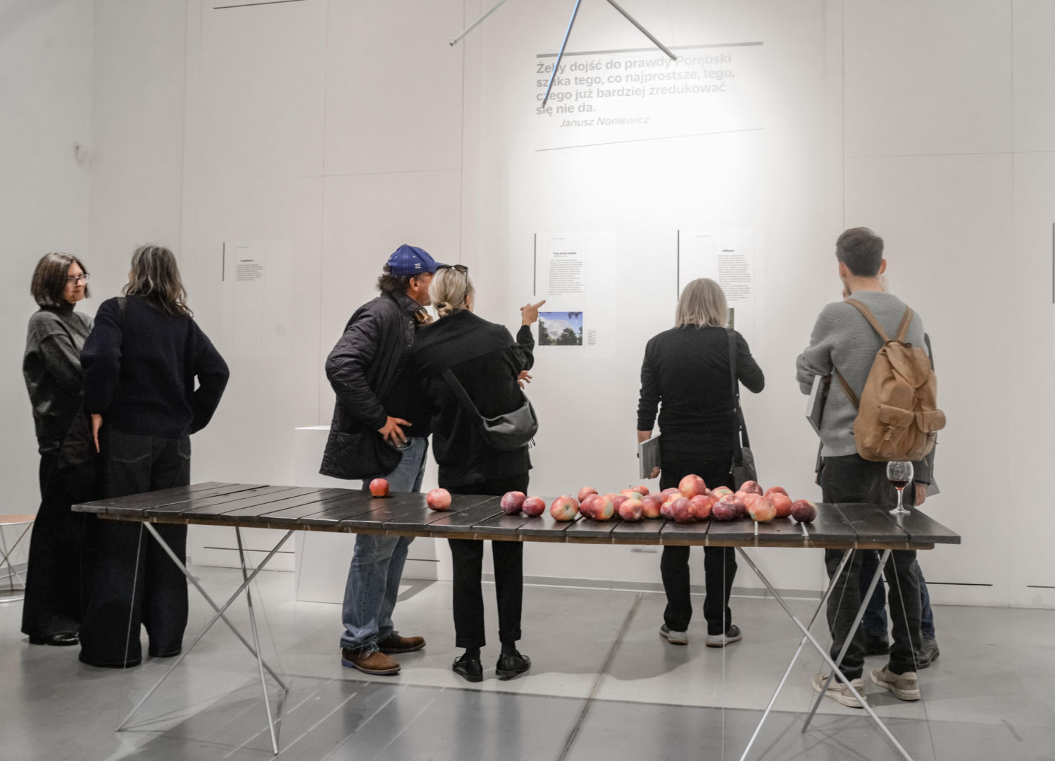 Wernisaż wystawy Jerzego Porębskiego „I cóż z tego, że świat wisi na włosku?”