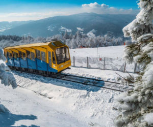 Góra Żar zmienia się nie do poznania. Kusi zimową odsłoną i świątecznymi atrakcjami