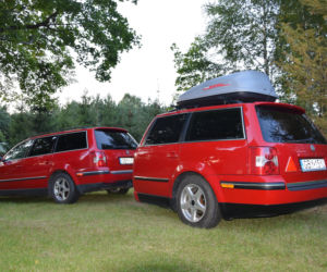 Volkswagen Passat B5 z przyczepą