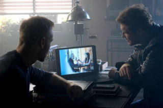 M jak miłość odc. 1897. Marcin (Mikołaj Roznerski), Andrzej Budzyński (Krystian Wieczorek)