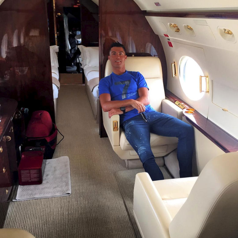 Cristiano Ronaldo sprzedaje swój odrzutowiec