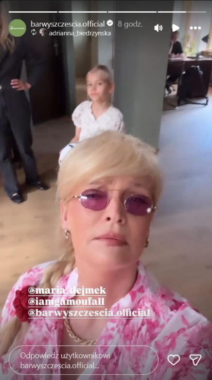 Barwy szczęścia nowy sezon na planie. Małgorzata (Adrianna Biedrzyńska), Lea