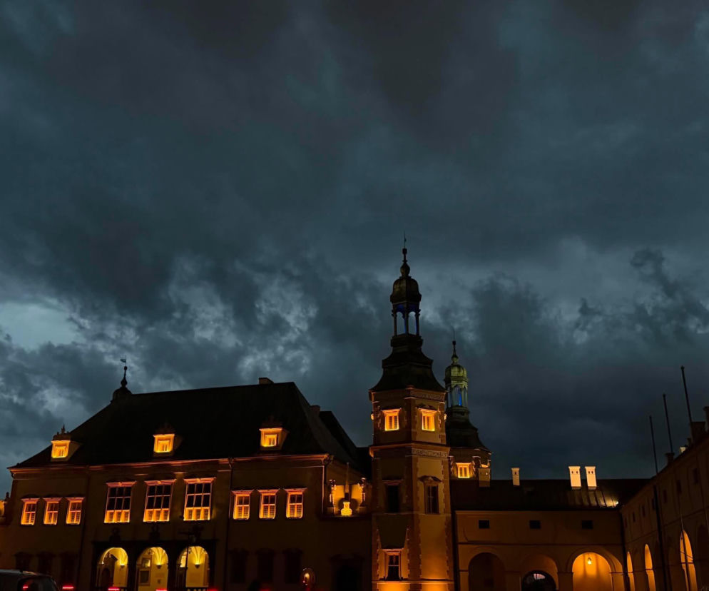 Burza w Świętokrzyskiem. Kielce