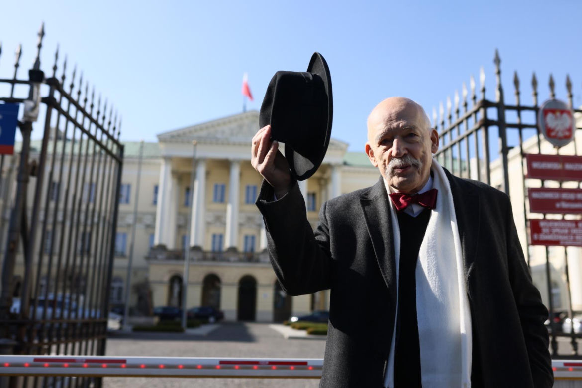 Janusz Korwin-Mikke kandydatem na prezydenta Warszawy