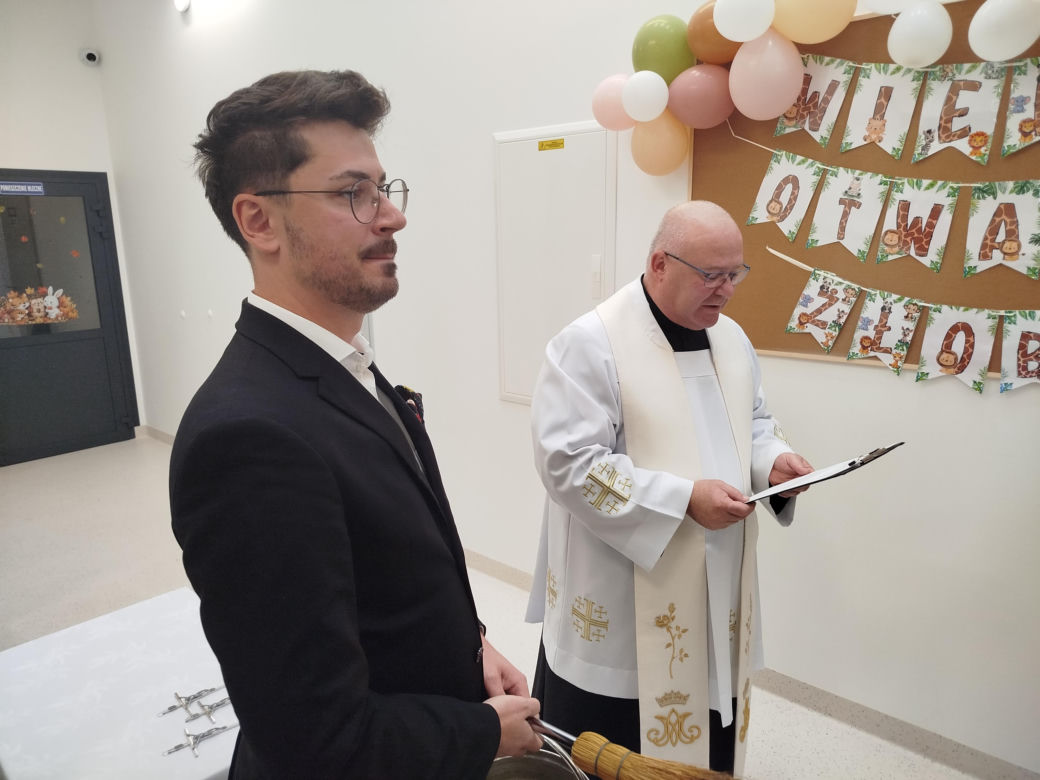 Otwarcie Żłobka w Mokobodach i pasowanie na żłobkowicza