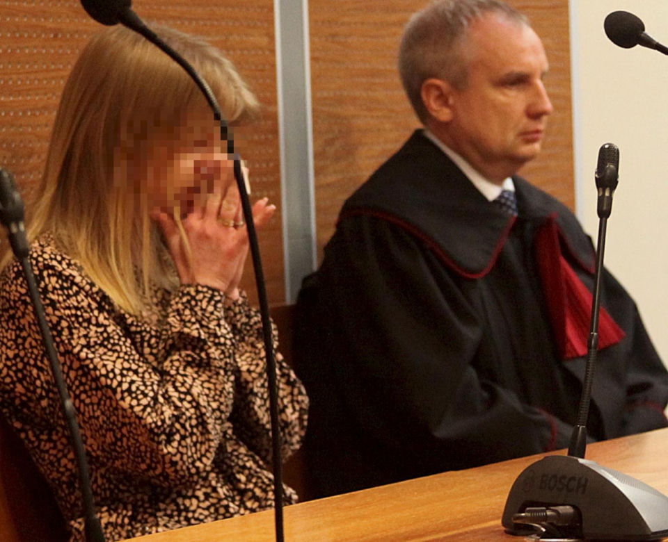 Siostra zamordowanego księdza płakała, gdy oczytywali wyrok dla Rafała J.