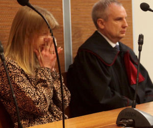 Siostra zamordowanego księdza płakała, gdy oczytywali wyrok dla Rafała J.