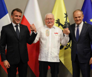 Macron był w Gdańsku! Wałęsa ujawnił kulisy ważnej rozmowy. Co z niej wynikło?