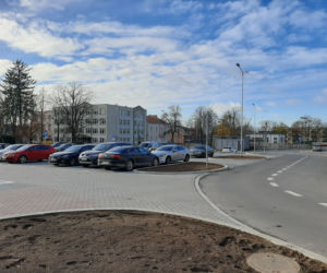Nowy parking przy ulicy Nowogrodzkiej