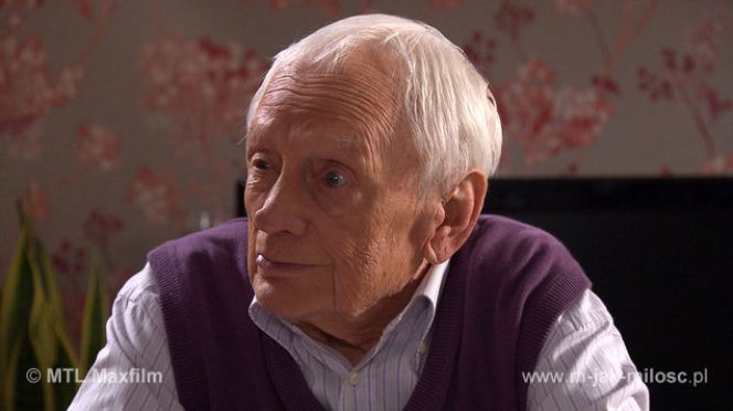 M jak miłość odc. 1201. Lucjan Mostowiak (Witold Pyrkosz)
