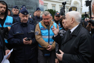 Doszło do bijatyki! W takim stanie Kaczyńskiego jeszcze nie widzieliśmy