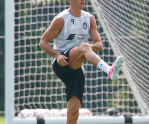 Robert Lewandowski trenuje w Chicago Fire