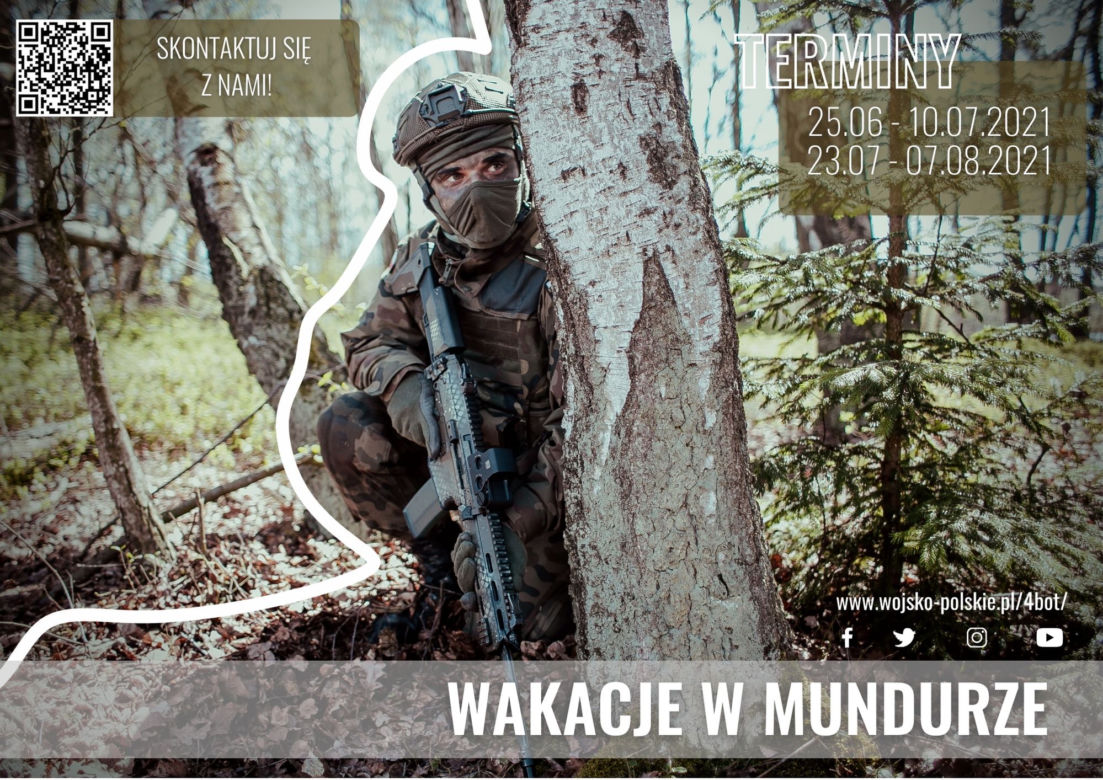 WOT proponują wakacje w mundurze