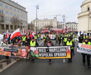 Protest rolników w Warszawie (9.01.2026)