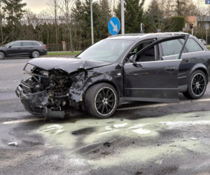 Wypadek na Konstytucji 3 Maja w Lesznie