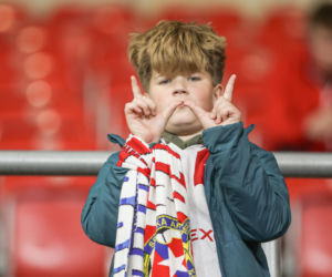 Widzew Łódź - Wisła Kraków; Zdjęcia kibiców i zawodników z meczu 11. kolejki PKO BP Ekstraklasy 2026/27