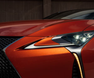 Lexus LC w kolorze Blazing Carnelian