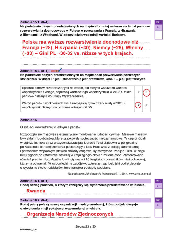 Matura 2026 WOS rozszerzony: WSZYSTKIE odpowiedzi do arkusza CKE 12.05.2026