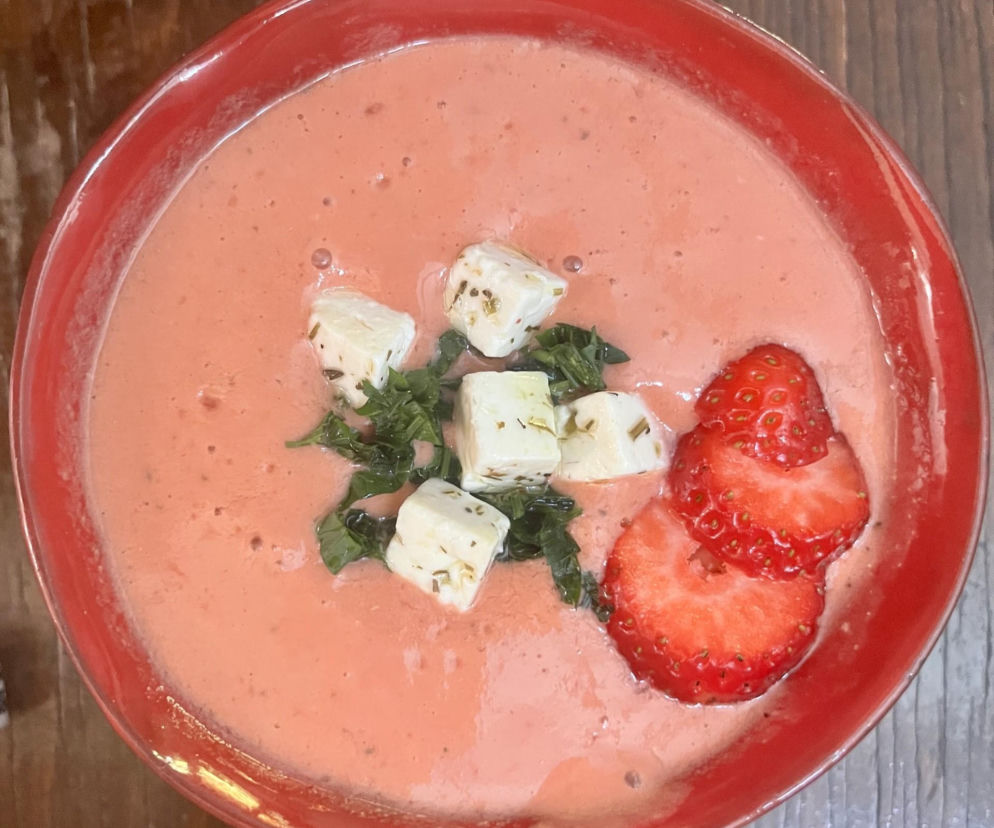 Gazpacho z owocową nutą