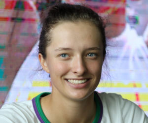 Iga Świątek jako 17-latka