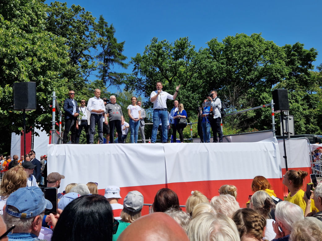 Marsz 4 czerwca w Warszawie - tłumy na ulicach stolicy!