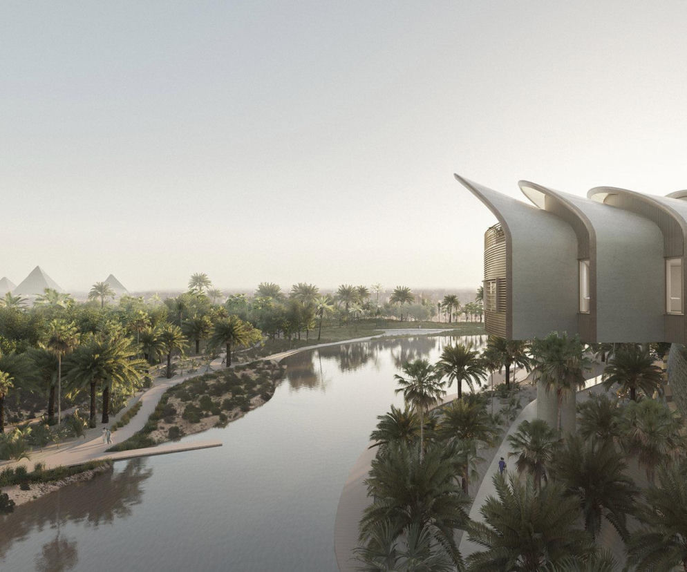 Wizualizacja Magdi Yacoub Global Heart Centre Cairo