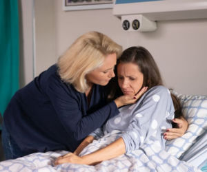 Na Wspólnej odcinek 2797, Gosia (Anna Kerth), Danka (Lucyna Malec)