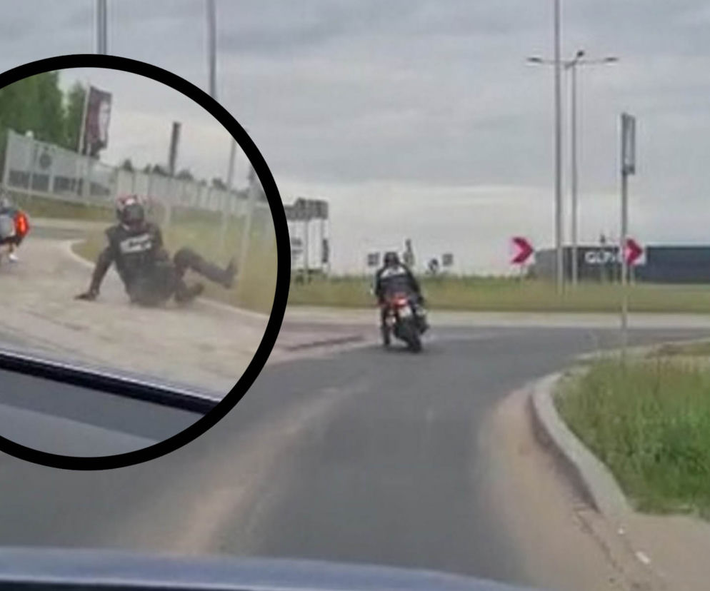 Policyjny pościg za Włochem na motorze. Nie miał prawa jazdy i przejechał na czerwonym
