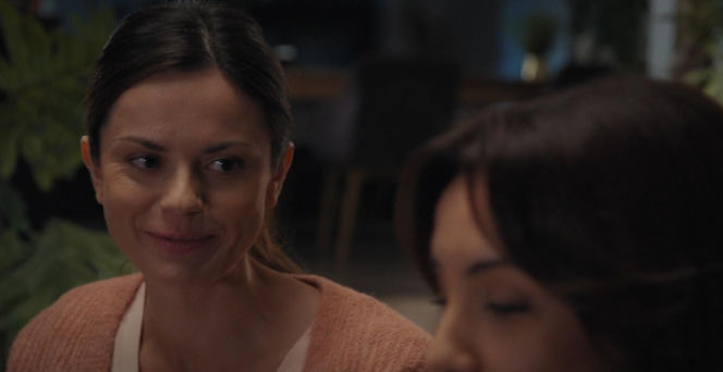 M jak miłość odc. 1919. Kasia (Paulina Lasota), Aneta (Ilona Janyst)