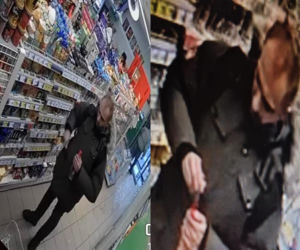 Wlał coś do octu i uciekł ze sklepu. Trwają poszukiwania tajemniczego mężczyzny. Policja opublikowała wizerunek