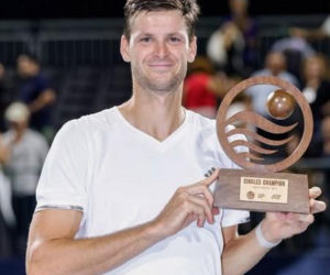 Hubert Hurkacz podbił Cancun i świętował z dziewczyną